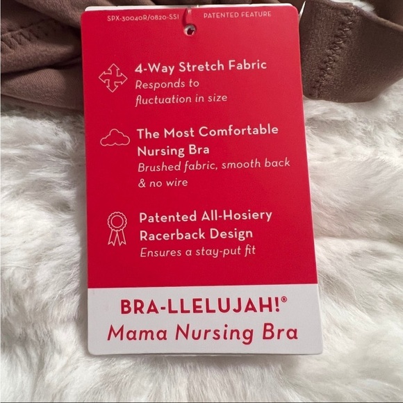 NWT•SPANX BRA-llelujah! Mama
Nursing Bra:SIZE XL - Picture 5 of 12